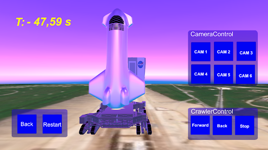 Starship 3D Landing Simulation 7.0 APK screenshots 4