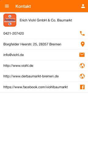 Baumarkt Viohl Screen 3