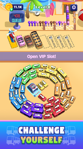 Bus Parking Traffic Jam Mania