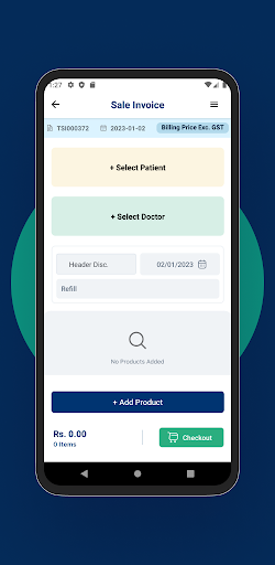 Retail Billing SmartPharma360™ Screen 2