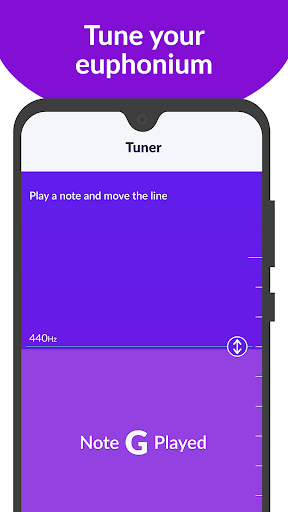 Screenshot of Euphonium Lessons - tonestro
