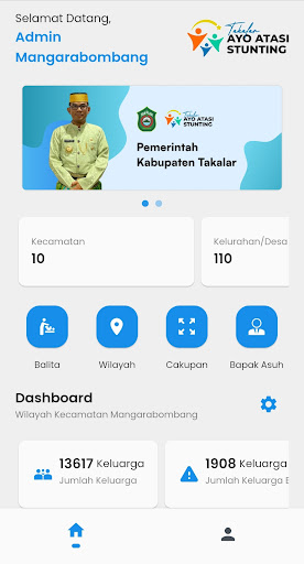 Android application Stunting Takalar screenshort