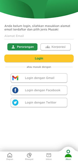 Cinta Zakat Screen 3