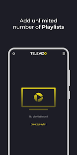 Televizo - Captura de tela do player de IPTV