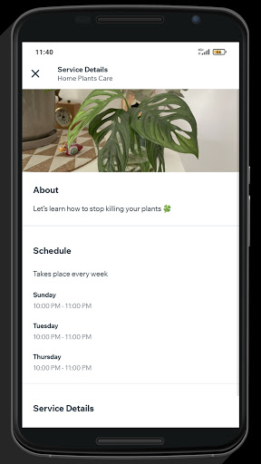 Botanical Home Screen 3