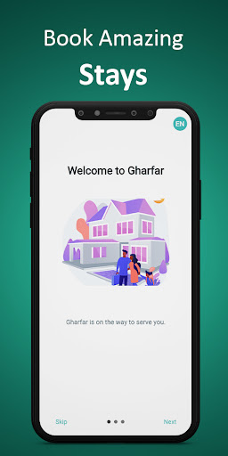 Android application Gharfar screenshort