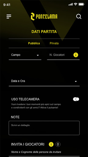 Android application Pontelama - Centro Sportivo screenshort