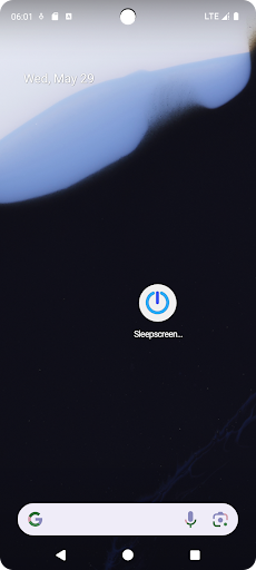 Android application Sleep Screen EX screenshort
