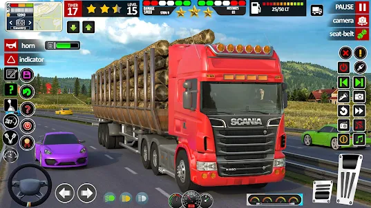 歐洲卡車模擬器遊戲 3d