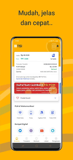 Android application TISI screenshort