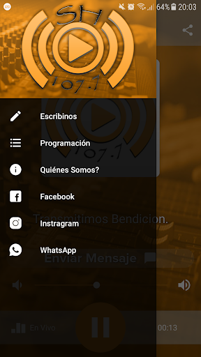 Radio Shalom Screen 2