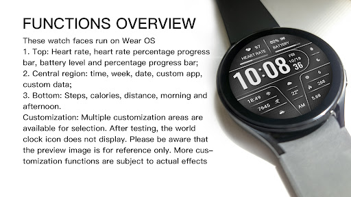 Metallic texture For Wear OS Screenshot 3 - AppWisp.com