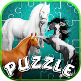 Horses Jigsaw - Puzzle icon