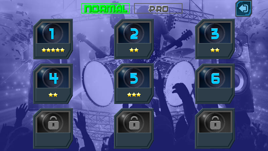 Drum Hero (rock music game, tiles style) 2.4.9 screenshots 3