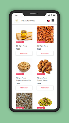 IRB Agro Foods Screen 2