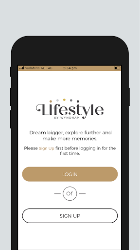 Android application Lifestyle by Wyndham screenshort