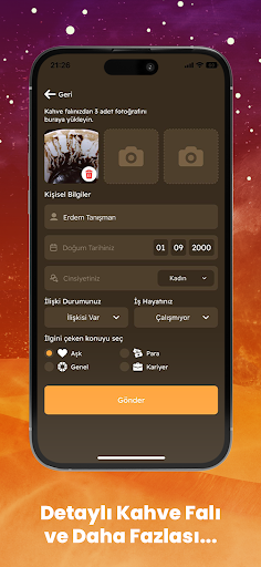 Fincan - Kahve Falı, Tarot Screen 2