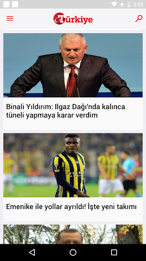 Türkiye Gazetesi Screen 2