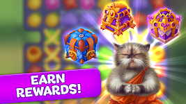 screenshot of Royal Cats: Match 3 puzzles