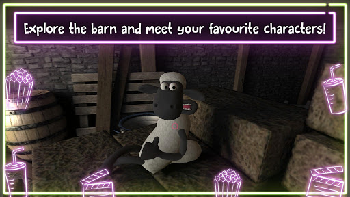 Shaun the Sheep VR Movie Barn Screen 2