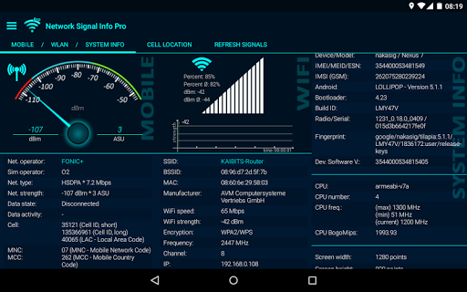 Network Signal Info Pro 5.66.14 (Full Paid) APK poster-9