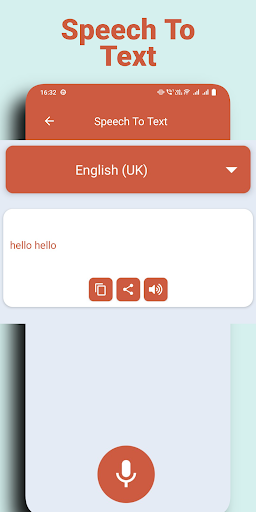 Speak and Translate Language Screen 2