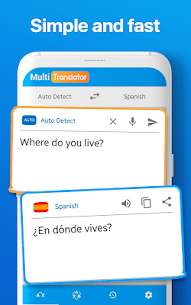 Traducteur multilingue MOD APK (Pro débloqué) 3