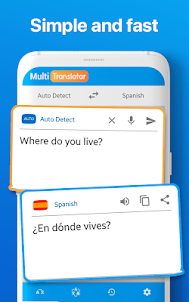Tradutor multilingue traduzir documento