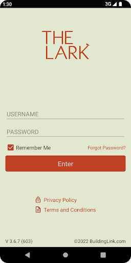 Android application The Lark screenshort