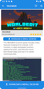 Screenshot 4 WorldEdit Mod android