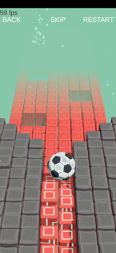 Android application Ball Balance Pillars screenshort