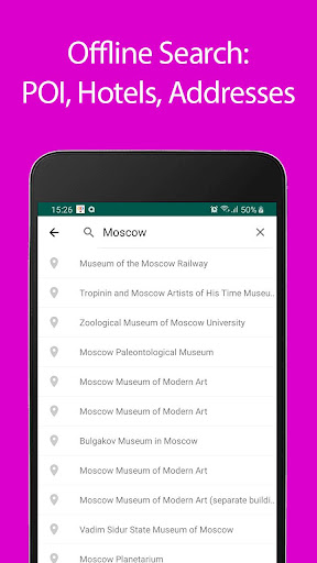 Moscow Offline Map and Travel Screen 3