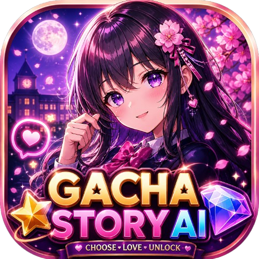 Logo gacha story ai game