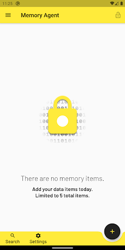 Android application Memory Agent screenshort