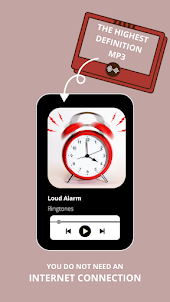 Loud ringtones alarm