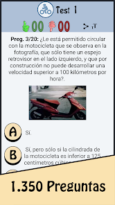 Screenshot 17 Test Conducir Motocicleta 2023 android