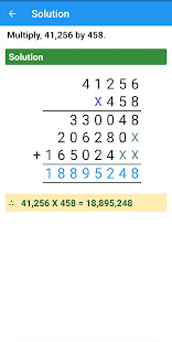Math Long Multiplication 1.0.4 APK screenshots 10