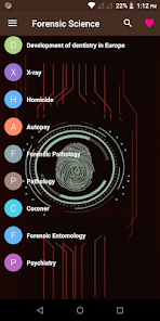 Captura de Pantalla 3 Forensic Science android