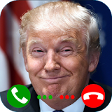 Fake Call Donald Trump icon