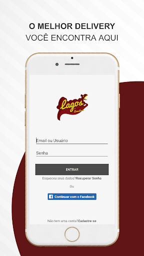Android application Lagos Comedoria screenshort