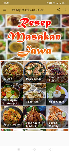 Resep Masakan Jawa