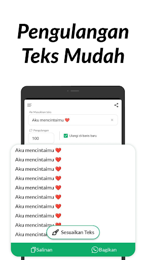 Pratinjau aplikasi