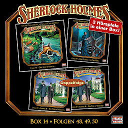 「Sherlock Holmes - Die geheimen Fälle des Meisterdetektivs, Box 14: Folgen 48, 49, 50」圖示圖片