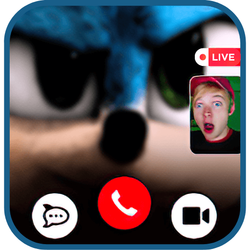 Fake Soniic Video Call & Chat