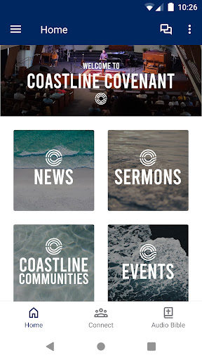 Android application Coastline Covenant Church screenshort