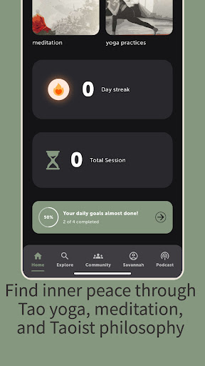 Screenshot of Taoist Yoga & Meditation