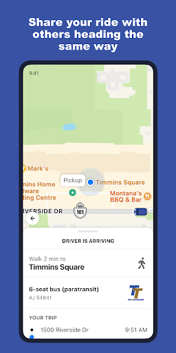 Timmins Transit On-Demand Screen 3