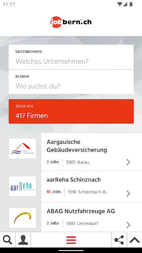 jobbern.ch Screen 2