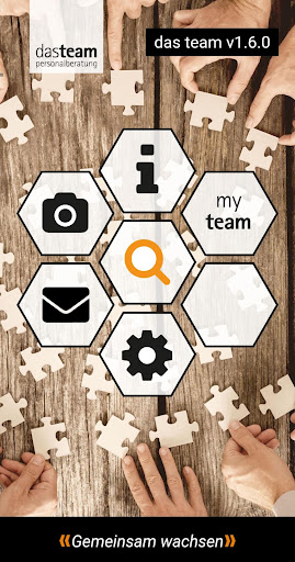 Android application team.jobs screenshort
