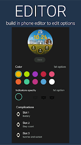 Weather Watch Face by HuskyDEV screenshot